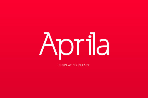 Aprila: The Elegant Serif Font for Small Business Branding