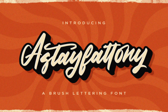 Astayfattony: The Elegant Script Typeface for Editorial Design
