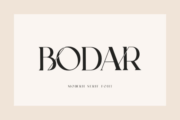 Bodar Font Review: A Modern Serif for Elegant Design