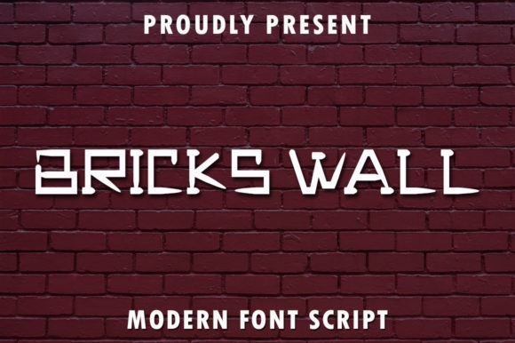 Bricks Wall Typeface for Campaign Clarity