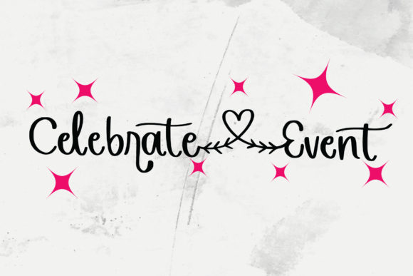 Celebrate Event Font for Creative Branding