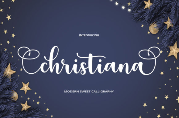 Christiana: An Elegant Script Handwritten Font for Editorial Design