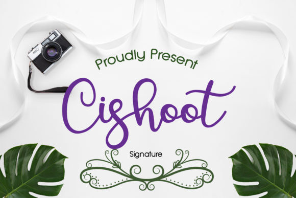 Cishoot: A Sweet Script Handwritten Font for Editorial Design