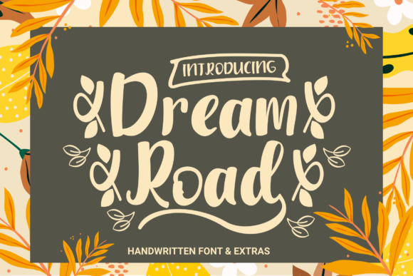 Dream Road: A Modern Script Font for Makers