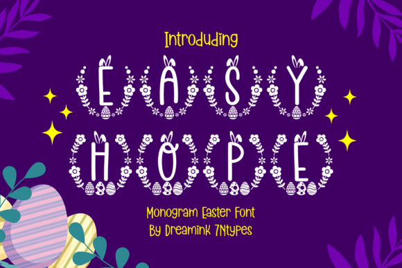 Easy Hope: A Quirky Decorative Typeface for Editorial Design