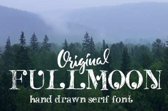 Fulmoon: A Stylish Serif Font for Crafters