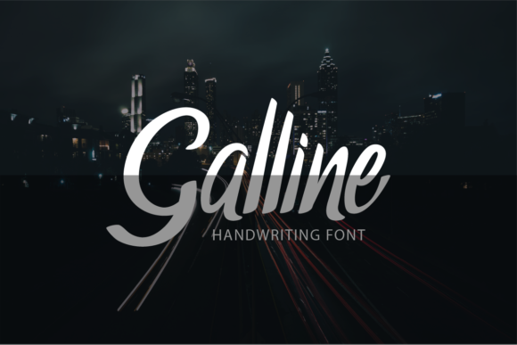 Galline: The Handwritten Font for Modern Campaigns