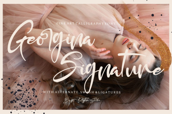 Georgina Signature Font for Modern Web Design