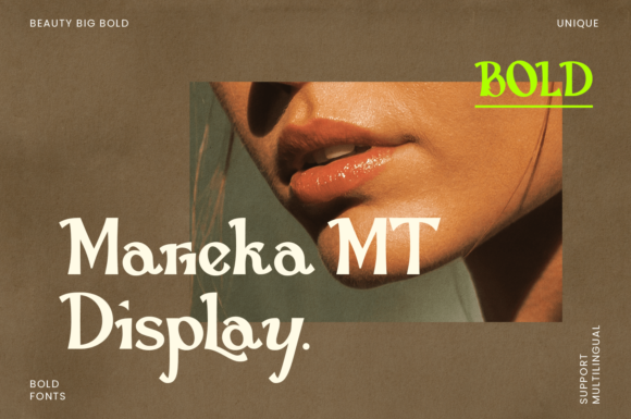 Marieka Mt: The Serif Font for Modern Branding