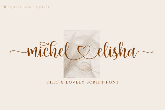 Michel Elisha: A Handwritten Font for Modern Brands