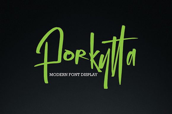 Porkytta: A Quirky Handwritten Font for Bold Branding