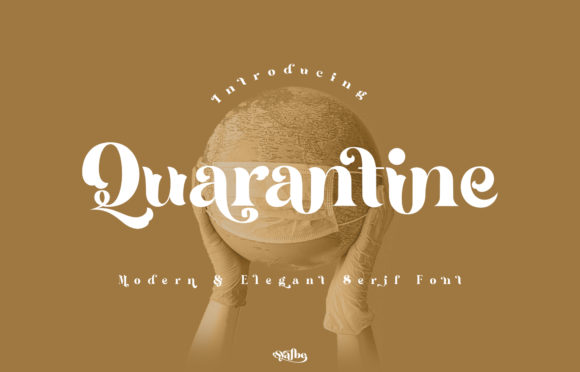 Quarantine Typeface for Elegant Editorial Design