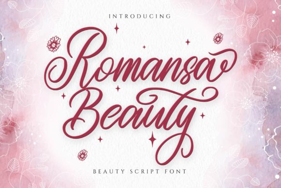 Romansa Beauty: Elegant Script Font for Web Design