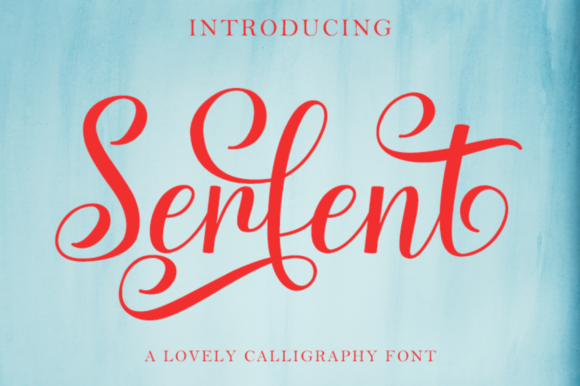 Serfent: The Sweet Script Font for Marketers