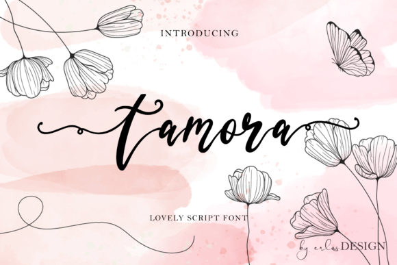 Tamora: A Whimsical Script Font for Branding