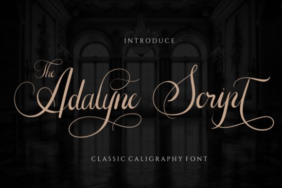 The Adelyne: A Modern Script Font for Editorial Design