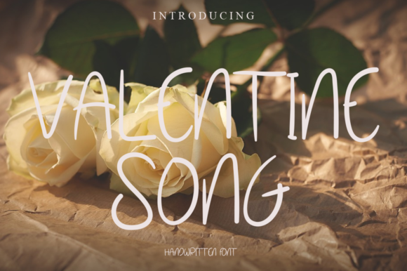 Valentine Song Font for Modern Web Design
