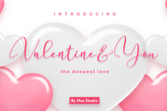 Valentine You Font for Handmade Creators