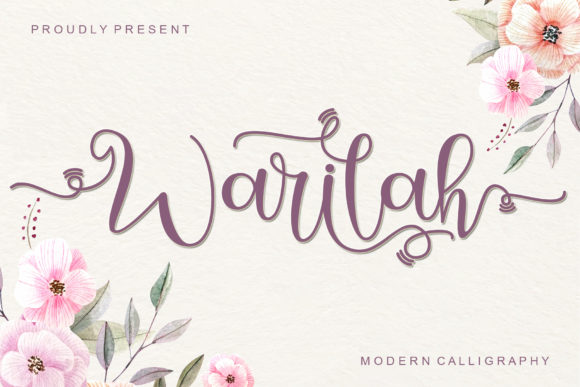 Warilah: A Magical Script Handwritten Typeface for Web Design